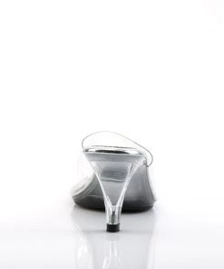 Pleaser Direct Belle 301 Clear Sandals Larger Size Shoes