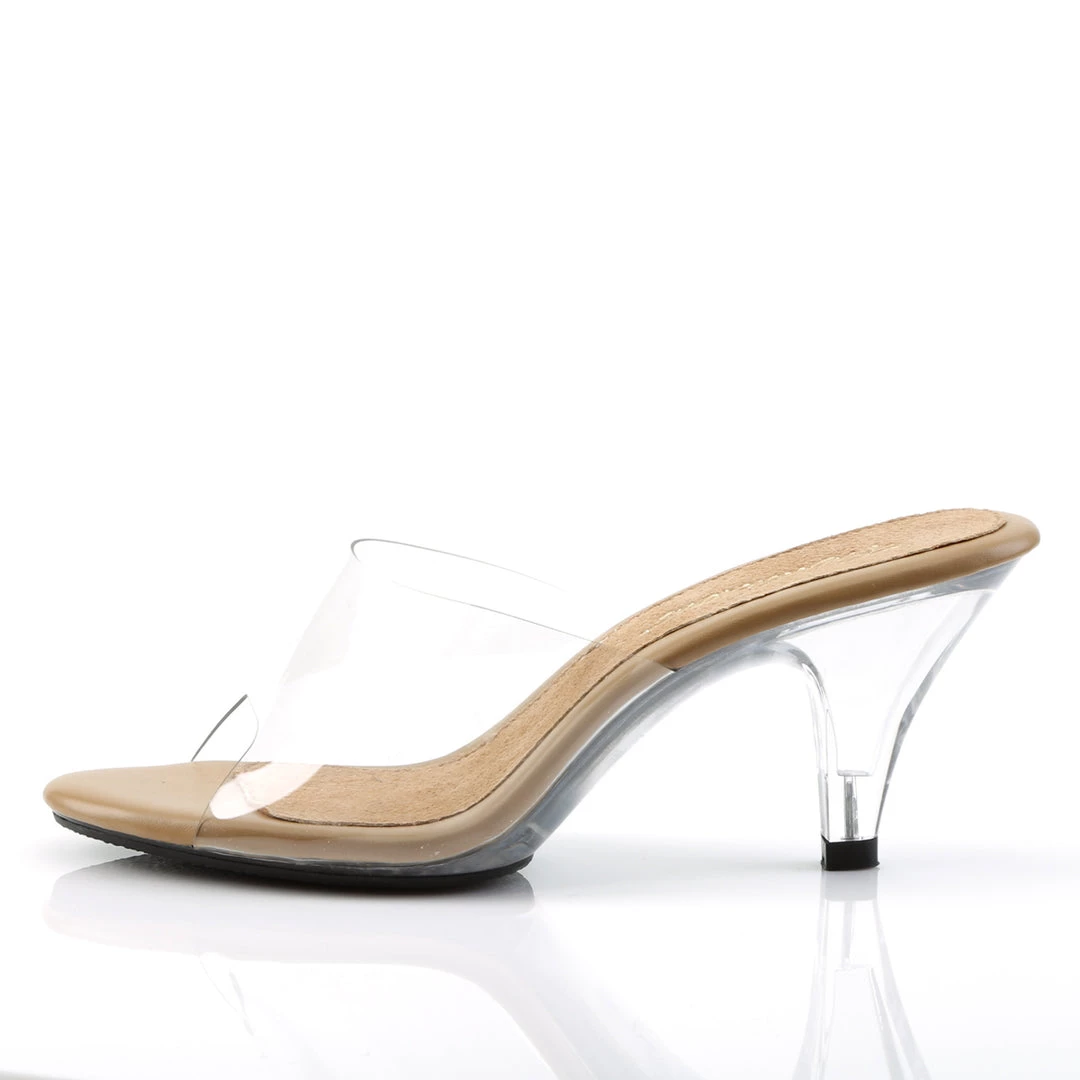 Pleaser Direct Belle 301 Nude Sandals Larger Size Shoes 3 Pleaser Direct Belle 301 Nude Sandals Larger Size Shoes