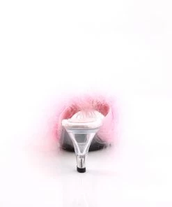 Pleaser Direct Belle 301F Pink Furry Sandals Larger Size Shoes 8 Pleaser Direct Belle 301F Pink Furry Sandals Larger Size Shoes