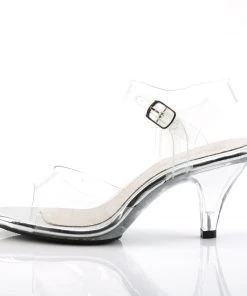 Pleaser Direct Belle 308 Clear Sandals