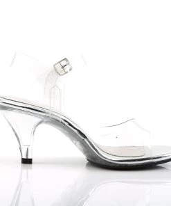 Pleaser Direct Belle 308 Clear Sandals