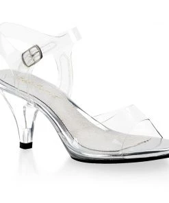 Pleaser Direct Belle 308 Clear Sandals