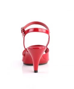 Pleaser Direct Larger Size Shoes Belle 309 Red Patent Sandals 8 Pleaser Direct Larger Size Shoes Belle 309 Red Patent Sandals