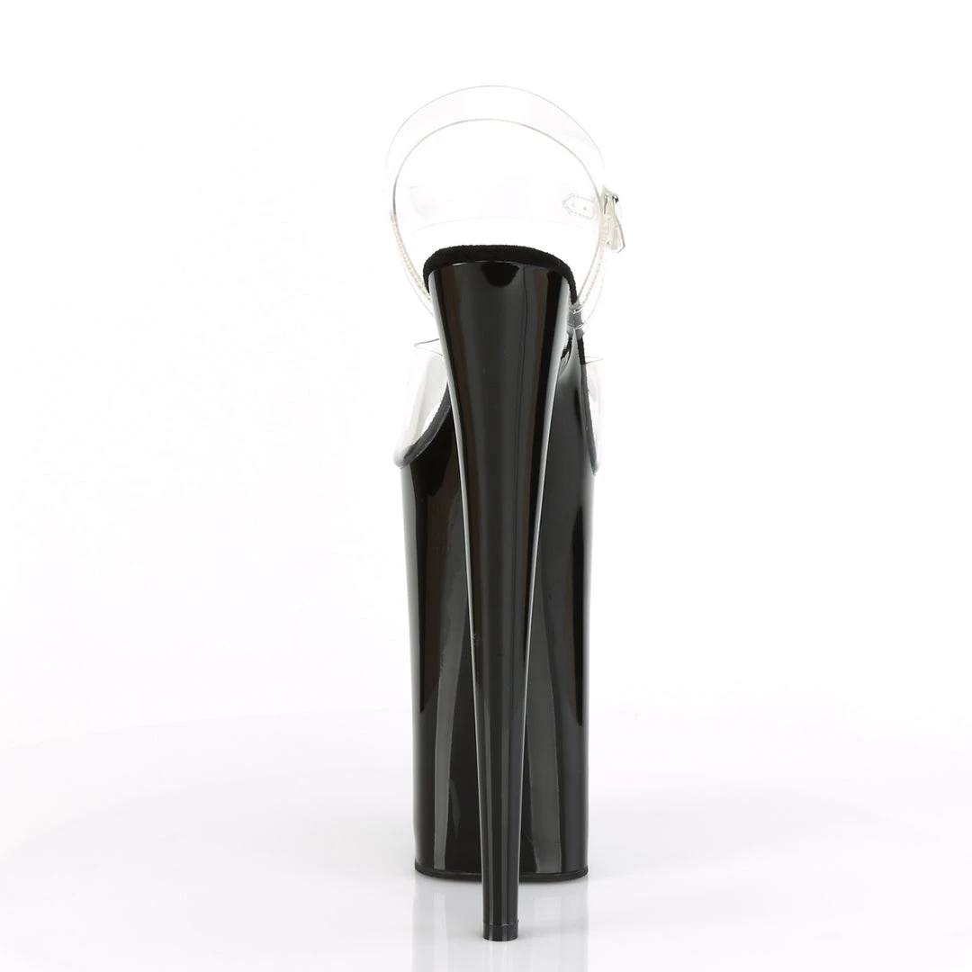 Pleaser Direct Larger Size Shoes Beyond 008 Black And Clear Platforms 4 Pleaser Direct Larger Size Shoes Beyond 008 Black And Clear Platforms