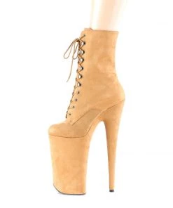Pleaser Direct Beyond 1020FS Camel Faux Suede Ankle Boots 7 Pleaser Direct Beyond 1020FS Camel Faux Suede Ankle Boots