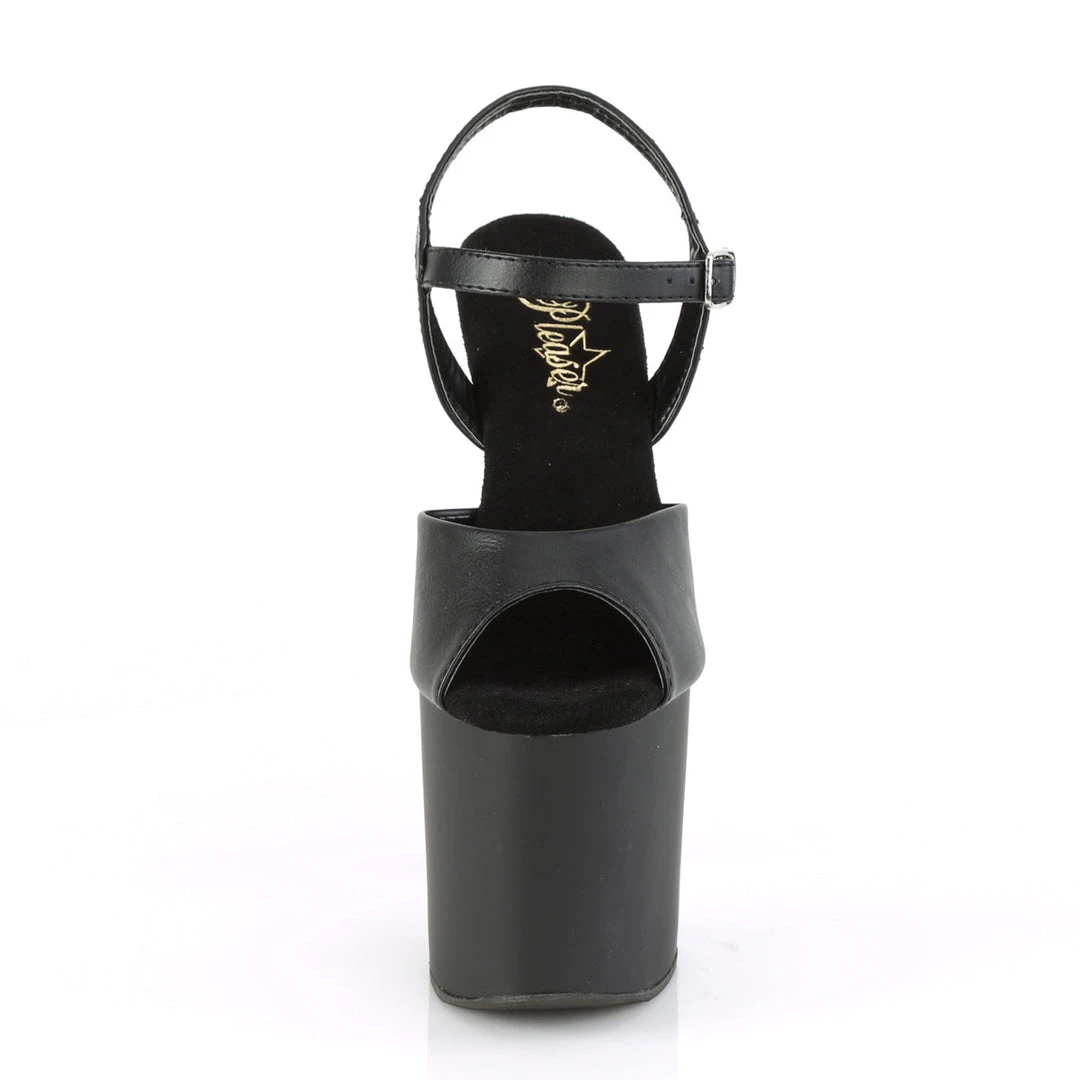 Pleaser Direct Bondgirl 709 Black Matte Gun Platforms Larger Size Shoes 2 Pleaser Direct Bondgirl 709 Black Matte Gun Platforms Larger Size Shoes