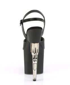 Pleaser Direct Bondgirl 709 Black Matte Gun Platforms Larger Size Shoes 8 Pleaser Direct Bondgirl 709 Black Matte Gun Platforms Larger Size Shoes