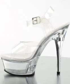 Pleaser Direct Captiva 608 Clear Heels 7 Pleaser Direct Captiva 608 Clear Heels