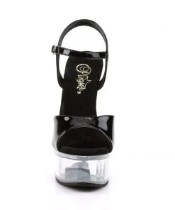 Pleaser Direct Captiva 609 Black Heels