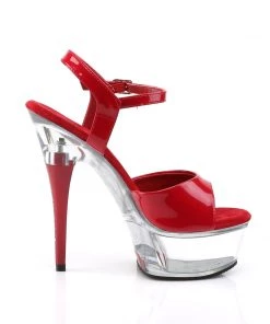 Pleaser Direct Captiva 609 Red Heels