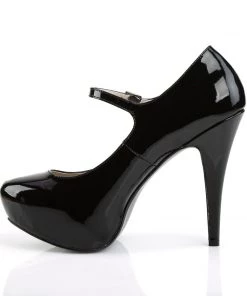 Pleaser Direct Chloe 02 Black Patent Mary Jane Platforms Larger Size Shoes 7 Pleaser Direct Chloe 02 Black Patent Mary Jane Platforms Larger Size Shoes