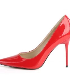 Pleaser Direct Larger Size Shoes Classique 20 Red Patent Pointed Stilettos 7 Pleaser Direct Larger Size Shoes Classique 20 Red Patent Pointed Stilettos