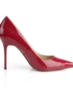 Pleaser Direct Larger Size Shoes Classique 20 Raspberry Patent Pointed Stilettos 9 Pleaser Direct Larger Size Shoes Classique 20 Raspberry Patent Pointed Stilettos