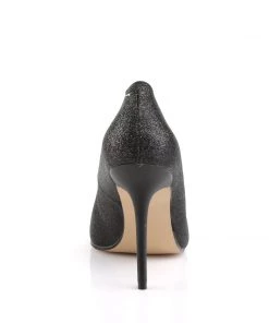 Pleaser Larger Size Shoes CLASSIQUE 20G Black Vegan 4