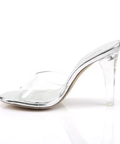Pleaser Direct Clearly 401 Clear Perspex Heels 7 Pleaser Direct Clearly 401 Clear Perspex Heels