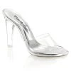 Pleaser Direct Clearly 401 Clear Perspex Heels