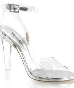 Pleaser Direct Clearly 406 Clear Perspex Heels