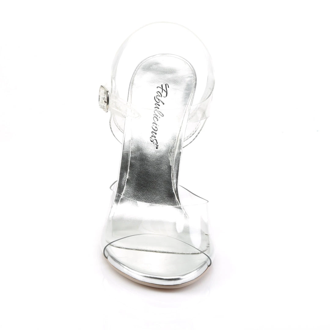 Pleaser Direct Larger Size Shoes Clearly 408 Clear Perspex Heels 2 Pleaser Direct Larger Size Shoes Clearly 408 Clear Perspex Heels