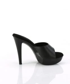 BananaShoes NEXT DAY DELIVERY | Cocktail 501L Black Mule Platforms | UK 7 Platform Shoes