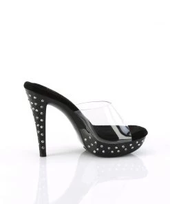 Pleaser Direct Cocktail 501SDT Black Stud Mule Platforms 9 Pleaser Direct Cocktail 501SDT Black Stud Mule Platforms