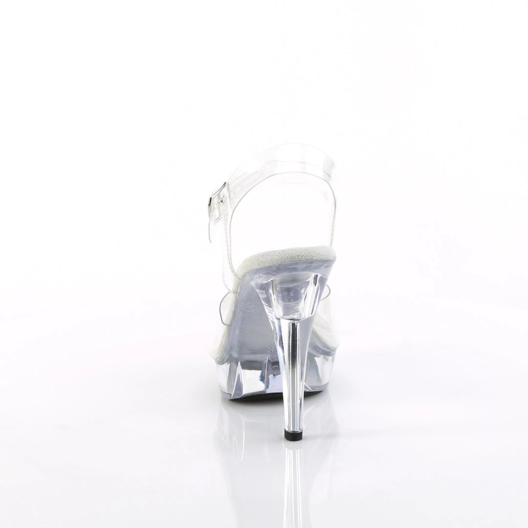 Pleaser Direct Cocktail 508 Clear Stud Platforms 4 Pleaser Direct Cocktail 508 Clear Stud Platforms