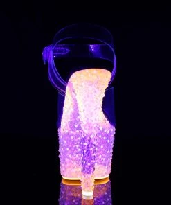 Pleaser Larger Size Shoes CRYSTALIZE 308PS Orange 7