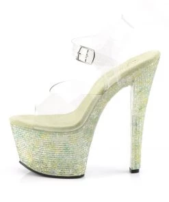 Pleaser New Arrivals CRYSTALIZE 308TL Green 7