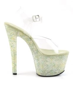 Pleaser New Arrivals CRYSTALIZE 308TL Green 7