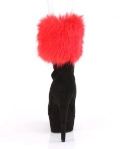 Pleaser Direct Larger Size Shoes Delight 1000 Ankle Boots With Changeable Fur Cuffs 8 Pleaser Direct Larger Size Shoes Delight 1000 Ankle Boots With Changeable Fur Cuffs