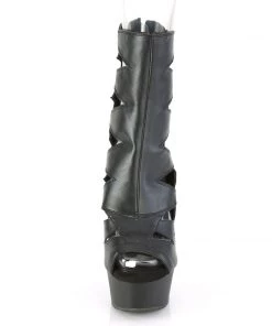 Pleaser Direct Delight 1014 Strappy Matte Platform Sandals