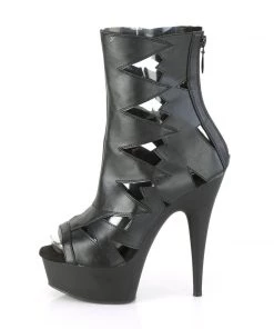 Pleaser Direct Delight 1014 Strappy Matte Platform Sandals
