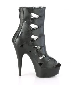 Pleaser Direct Delight 1014 Strappy Matte Platform Sandals