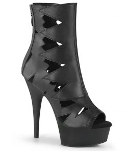 Pleaser Direct Delight 1014 Strappy Matte Platform Sandals