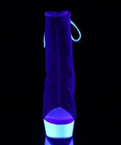 Pleaser DELIGHT 1018SK Red Vegan Ankle/Mid-Calf Boots Larger Size Shoes