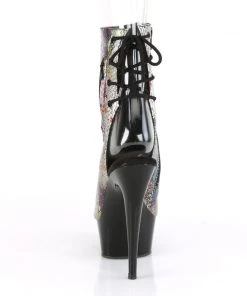Pleaser Direct Delight 1018SP Snakeskin Ankle Boots 8 Pleaser Direct Delight 1018SP Snakeskin Ankle Boots