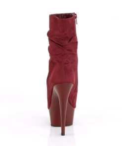 Pleaser Direct Delight 1031 Burgundy Faux Suede Slouched Ankle Boots Larger Size Shoes 8 Pleaser Direct Delight 1031 Burgundy Faux Suede Slouched Ankle Boots Larger Size Shoes