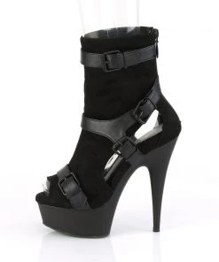 Pleaser Direct Larger Size Shoes Delight 1037 Black Cut Out Platforms 7 Pleaser Direct Larger Size Shoes Delight 1037 Black Cut Out Platforms