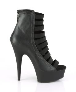 Pleaser Direct Delight 600-13 Black Strappy Platforms 9 Pleaser Direct Delight 600-13 Black Strappy Platforms