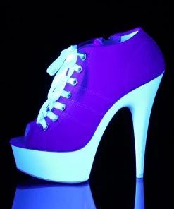 Pleaser DELIGHT 600SK 01 Pink Vegan 6