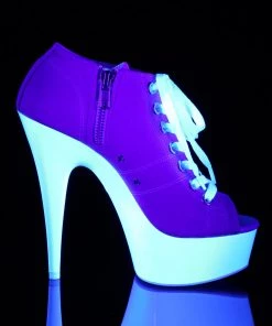 Pleaser DELIGHT 600SK 01 Pink Vegan 6