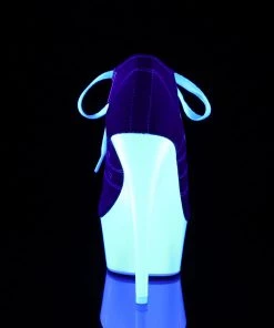 Pleaser DELIGHT 600SK 01 Red Vegan 6