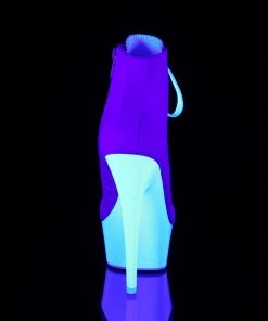 Pleaser Direct Larger Size Shoes Delight 600SK-02 Pink Neon Sneaker Platforms