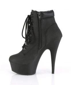 Pleaser Direct Delight 600TL-02 Black Ankle Boots 7 Pleaser Direct Delight 600TL-02 Black Ankle Boots