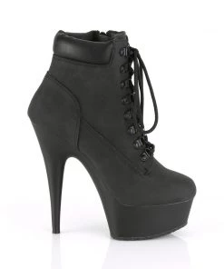 Pleaser Direct Delight 600TL-02 Black Ankle Boots 9 Pleaser Direct Delight 600TL-02 Black Ankle Boots