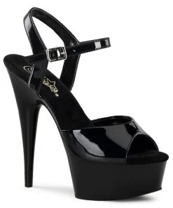 BananaShoes NEXT DAY DELIVERY | Delight 609 Black Patent Platforms | Size 6