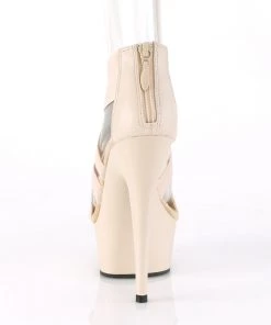 Pleaser Direct Delight 669 Nude Strappy Sandals 8 Pleaser Direct Delight 669 Nude Strappy Sandals