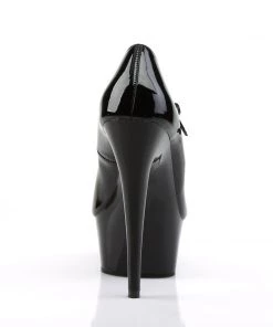 Pleaser Direct Delight 687 Black Patent Mary Jane Platform Heels 8 Pleaser Direct Delight 687 Black Patent Mary Jane Platform Heels