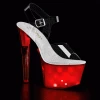 Pleaser Direct Discolite 708 LED Illuminated Platforms