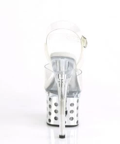 Pleaser Direct Discolite 708DOTS LED Illuminated Platforms Platform Shoes