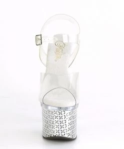 Pleaser Direct Platform Shoes Discolite 708FLP LED Illuminated Platforms